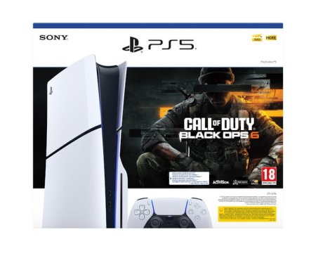 קונסולה Sony PlayStation 5 Slim Blu-Ray +  Call Of Duty Black Ops 6